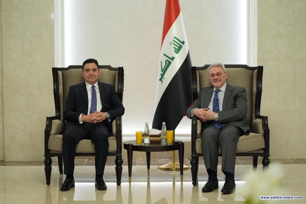 وزير الشؤون الخارجية والتعاون الأفريقي في المملكة المغربية السيد ناصر بوريطة يصل إلى العاصمة بغداد، للمشاركة في القمة العربية الـ34 التي ستنطلق أعمالها يوم غد السبت.